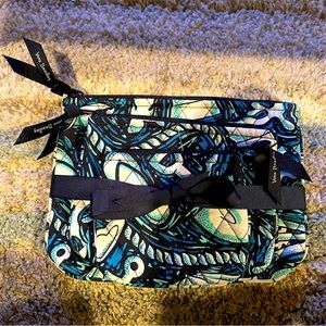 Vera Bradley 3 pc zip pouches for travel or trinkets